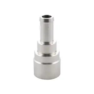 Pacific Performance Engineering - 119020009 | PPE Performance Stainless Steel Heater Hose Connector - 5/8 Inch Hose To 3/4 Inch Tube For GM - Image 4