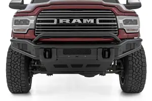 Rough Country - 51212 | Rough Country Front Bumper, Tubular For Ram 2500/3500 2WD/4WD | Without Winch Plate - Image 2