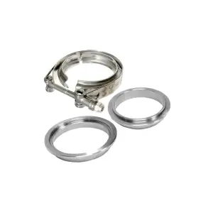 517430003 | PPE Performance Standard 304 Stainless Steel Clamps - Aluminum Flanges - 3 piece Set (1C 1M 1F) | 3.00 Inch Dimensions
