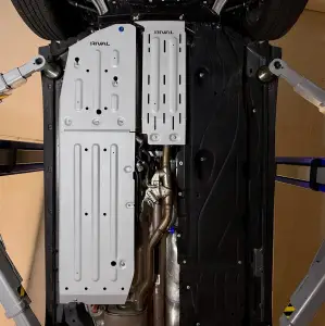 2333.1896.1 | RIVAL Aluminum Passenger Underside Skid Plate For Ford Maverick Hybrid 2WD AWD