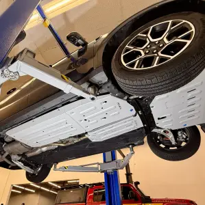 RIVAL 4X4 - 2333.1896.1 | RIVAL Aluminum Passenger Underside Skid Plate For Ford Maverick Hybrid 2WD AWD - Image 3