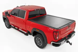 Rough Country - 51210690 | Rough Country Power Retractable Bed Cover For Chevrolet Silverado/GMC Sierra 2500 HD/3500 HD | 6' 9" Bed - Image 4