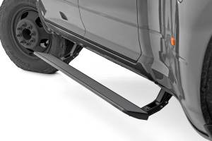 ESR050205 | Rough Country Power Running Boards, HT-Series, Crew Cab For Ram 1500 & Classic 2WD/4WD