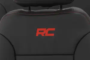 Rough Country - 91071L | Rough Country Leather Seat Covers, Front Row Bucket, Rear Row 60/40 For Chevy Silverado 1500/GMC Sierra 1500 - Image 4