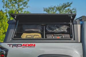 Rough Country - 734065 | Rough Country Bed Cap Side Shelf Storage Bin For Toyota Tacoma | Passengers Side - Image 3