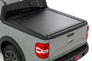 51504600 | Rough Country Powered Retractable Bed Cover, 4'6" Bed, For Ford Maverick 2WD/4WD