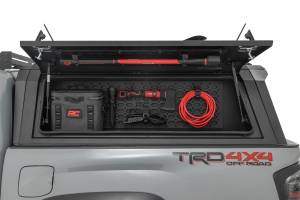 Rough Country - 734064 | Rough Country Bed Cap Molle Panel Side Storage Bin For Toyota Tacoma | Drivers Side - Image 3