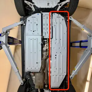 RIVAL 4X4 - 2333.1895.1 | RIVAL Aluminum Driver Underside Skid Plate For Ford Maverick Hybrid 2WD AWD - Image 2