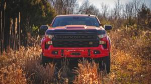 Rough Country - HP10010 | Rough Country Hood Protector For Chevrolet Silverado 1500 2WD/4WD | Flat Black - Image 14