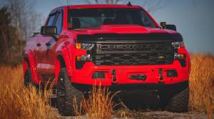 Rough Country - HP10010 | Rough Country Hood Protector For Chevrolet Silverado 1500 2WD/4WD | Flat Black - Image 10