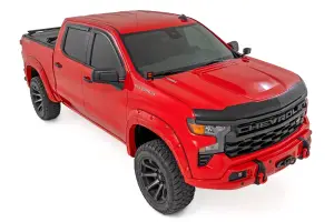 Rough Country - HP10010 | Rough Country Hood Protector For Chevrolet Silverado 1500 2WD/4WD | Flat Black - Image 4
