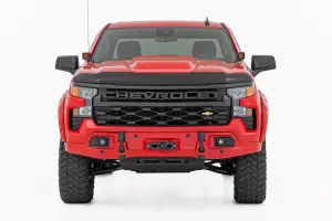Rough Country - HP10010 | Rough Country Hood Protector For Chevrolet Silverado 1500 2WD/4WD | Flat Black - Image 2