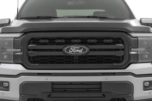 Rough Country - HP30010 | Rough Country Hood Protector For Ford F-150 2WD/4WD | Flat Black - Image 2