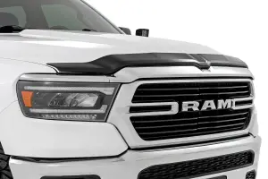 Rough Country - HP20010-RCGB | Rough Country Hood Protector For Ram 1500 2WD/4WD | Gloss Black - Image 2