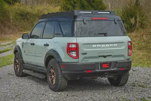 Rough Country - 51160 | Rough Country Roof Rack Ford Bronco Sport 4WD | With Black Series Lights - Image 8