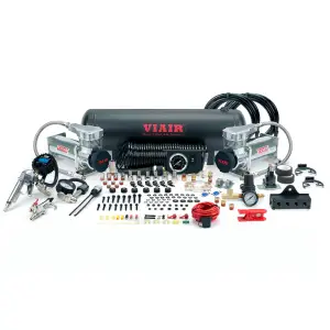 20175 | VIAIR Dual 425C Onboard Air System | Platinum, 175 PSI, 4.80 CFM, 58 Amp, 12V, 2.5 Gallon Tank