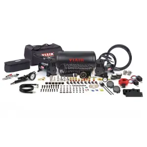 50044 | VIAIR TLC Dual 444c 200 PSI Onboard System | Stealth Black, 200 PSI