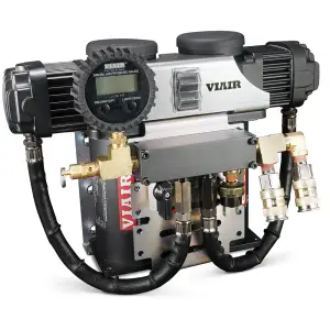 VIAIR - 80307BS | VIAIR Dual VMS PRO Complete Air Management System | Black, VMS400, 4 Way Hose System: Small (Up To 100" Wheelbase) - Image 2