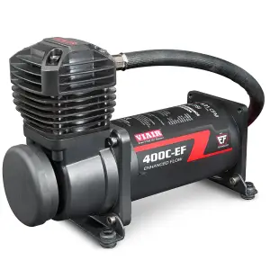 444SB-EF | VIAIR 444C Single EF Compressors | Black, 200 PSI