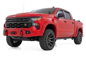 Rough Country - 13007-G7C | Rough Country FXS Front Bumper For Chevrolet Silverado 1500 2WD/4WD | G7C, Red Hot Paint Code, With PRO12000S Winch - Image 4
