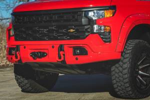 Rough Country - 13007-G7C | Rough Country FXS Front Bumper For Chevrolet Silverado 1500 2WD/4WD | G7C, Red Hot Paint Code, With PRO12000S Winch - Image 10