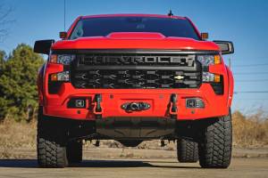 Rough Country - 13007-G7C | Rough Country FXS Front Bumper For Chevrolet Silverado 1500 2WD/4WD | G7C, Red Hot Paint Code, With PRO12000S Winch - Image 11