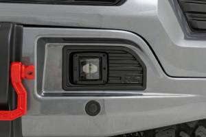 Rough Country - 13007-GXD | Rough Country FXS Front Bumper For Chevrolet Silverado 1500 2WD/4WD | GXD, Sterling Gray Metallic Paint Code, With PRO12000S Winch - Image 5