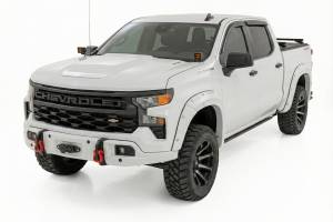 Rough Country - 13007-GAZ | Rough Country FXS Front Bumper For Chevrolet Silverado 1500 2WD/4WD | GAZ, Summit White Paint Code, With PRO12000S Winch - Image 4