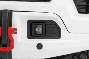 Rough Country - 13007-GAZ | Rough Country FXS Front Bumper For Chevrolet Silverado 1500 2WD/4WD | GAZ, Summit White Paint Code, With PRO12000S Winch - Image 5