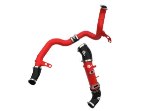46-20764-R | AFE Power BladeRunner Aluminum Hot And Cold Charge Pipe Kit For Hyundai Veloster N L4-2.0L (t) Manual Trans Only | Red