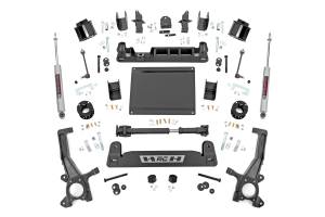 77230 | Rough Country 6 Inch Lift Kit For Toyota Tacoma 4WD | Strut Spacers With N3 Rear Shocks