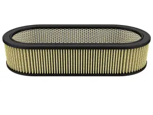 18-87003 | aFe Power Magnum FLOW Round Racing Air Filter With Pro GUARD7 Media | Trophy Truck Oval Filter (18.13"L x 7.25"W x 4.0"H With Expanded Metal)