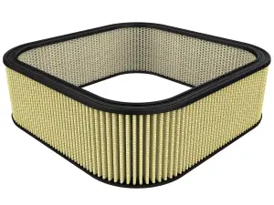 18-87004 | aFe Power Magnum FLOW Round Racing Air Filter With Pro GUARD7 Media | 20.6" L x 20.6" W x 6.50" H With Expanded Metal