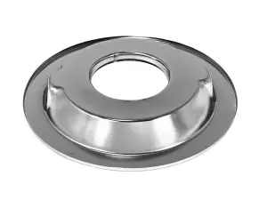 18-90002 | aFe Power Magnum FLOW Round Racing Air Filter Drop-Pan | Chrome Bottom; 14 in w 7/8 in Drop