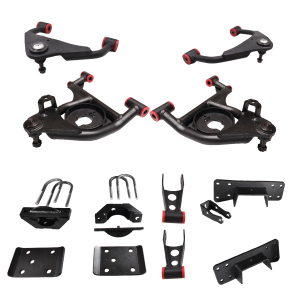 DJM2599-57 | DJM Suspension 5 Inch Front / 7 Inch Rear Lowering Kit 1999-2006 Silverado, Sierra 1500 2WD (Shocks Included)