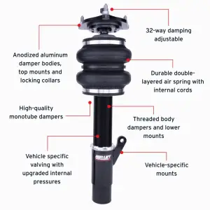 Air Lift Performance - 76008 | Air Lift Performance Air Suspension Front Kit For Honda Accord 10th Gen - Image 4
