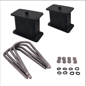 SB2400-4 | DJM Suspension 4 Inch Rear Block & U Bolt Kit (2004-2014 Colorado, Canyon 2WD)