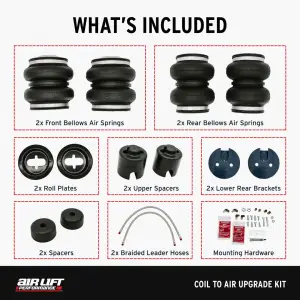 Air Lift Performance - 83012 | Air Lift Performance Coil To Air Upgrade Kit For Toyota Supra / BMW Z4 (G29) - Image 9