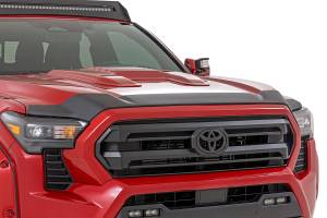Rough Country - HP80011 | Rough Country Hood Protector For Toyota Tacoma 2WD/4WD | Flat Black - Image 2