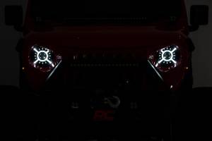 Rough Country - RCH5100 | Rough Country 9 Inch LED Headlights, DOT Approved For Jeep Gladiator JT / Wrangler JL - Image 5