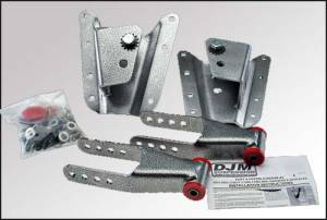 DJM Suspension - DJMEH2599-24S | DJM Suspension 2 Inch Front / 4 Inch Rear Lowering Kit for 2002-2006 Silverado, Sierra 1500 2WD | Long Bed ONLY (Shocks Included) - Image 2