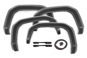 Rough Country - O-T12421-4Z2 | Rough Country Sport Fender Flares For Toyota Tacoma 2WD/4WD | Mudbath - Image 1
