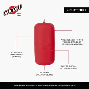 Air Lift Company - 60769 | Air Lift 1000 Air Spring Kit - Image 2