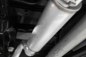 Lowriders Unlimited - S5209BLK | MBRP Cat Back Exhaust For Ford F-150 With 2.7L, 3.5L EcoBoost & 5.0L Engines | Armor Black, Race Profile Sound, Single Side Exit, Black-Coated Single Wall Tip - Image 5