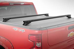 Rough Country - 88207 | Rough Country Adjustable Crossbars, Universal T-Slot For Chevrolet / Ford / GMC / Nissan / Ram / Toyota | Full Size Bed - Image 2