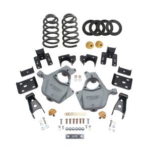 1012 | Belltech 3 or 4 Inch Front / 5 or 6 Inch Rear Complete Lowering Kit without Shocks (2016-2018 Silverado/Sierra 1500 Standard Cab 2WD)