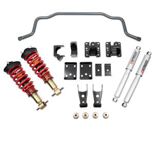 646HK | Belltech Complete 0-2/4 Kit Inc. Height Adjustable Front Coilovers & Front Sway Bar