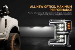 Morimoto - LF2-503 | Morimoto XB Evo LED Headlights For Ford F-250 / F-350 / F-450 / F-550* Super Duty | Pair - Image 12