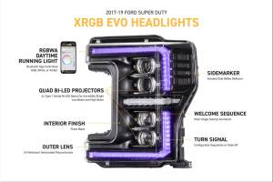Morimoto - LF2-503R | Morimoto XBGB Evo LED Headlights For Ford F-250 / F-350 / F-450 / F-550* Super Duty | Pair - Image 4