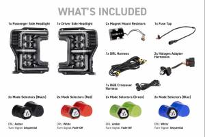 Morimoto - LF2-503R | Morimoto XBGB Evo LED Headlights For Ford F-250 / F-350 / F-450 / F-550* Super Duty | Pair - Image 5